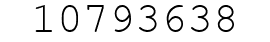 Number 10793638.