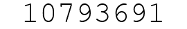 Number 10793691.