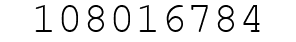 Number 108016784.