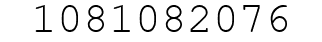 Number 1081082076.