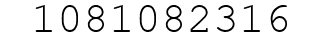 Number 1081082316.