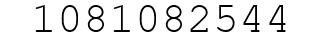 Number 1081082544.