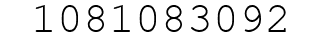 Number 1081083092.