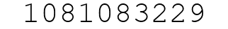 Number 1081083229.