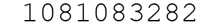 Number 1081083282.