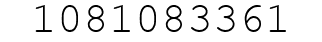 Number 1081083361.