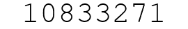 Number 10833271.