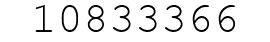 Number 10833366.