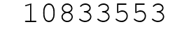 Number 10833553.