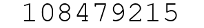 Number 108479215.