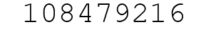 Number 108479216.
