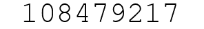 Number 108479217.
