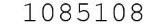 Number 1085108.