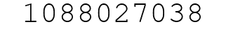Number 1088027038.