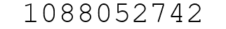 Number 1088052742.