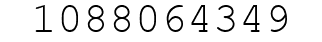 Number 1088064349.