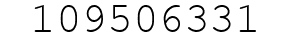 Number 109506331.
