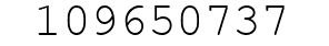 Number 109650737.