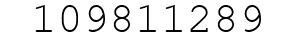 Number 109811289.