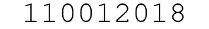 Number 110012018.