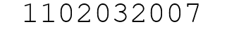 Number 1102032007.