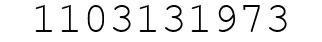 Number 1103131973.