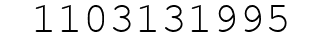 Number 1103131995.