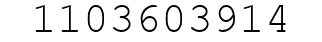Number 1103603914.