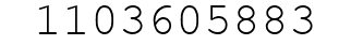 Number 1103605883.