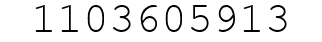 Number 1103605913.
