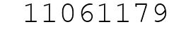 Number 11061179.