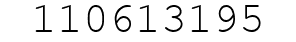 Number 110613195.