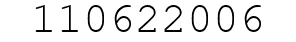 Number 110622006.