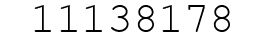 Number 11138178.