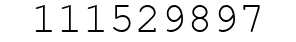 Number 111529897.