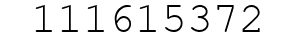 Number 111615372.