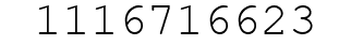 Number 1116716623.