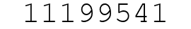 Number 11199541.