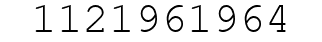 Number 1121961964.
