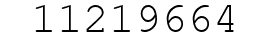 Number 11219664.