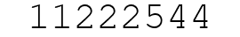 Number 11222544.