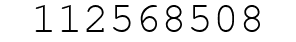 Number 112568508.