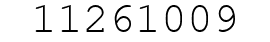 Number 11261009.
