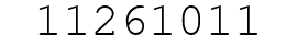 Number 11261011.