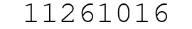 Number 11261016.