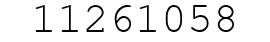 Number 11261058.