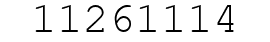 Number 11261114.