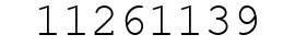 Number 11261139.
