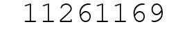 Number 11261169.