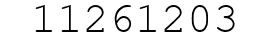 Number 11261203.